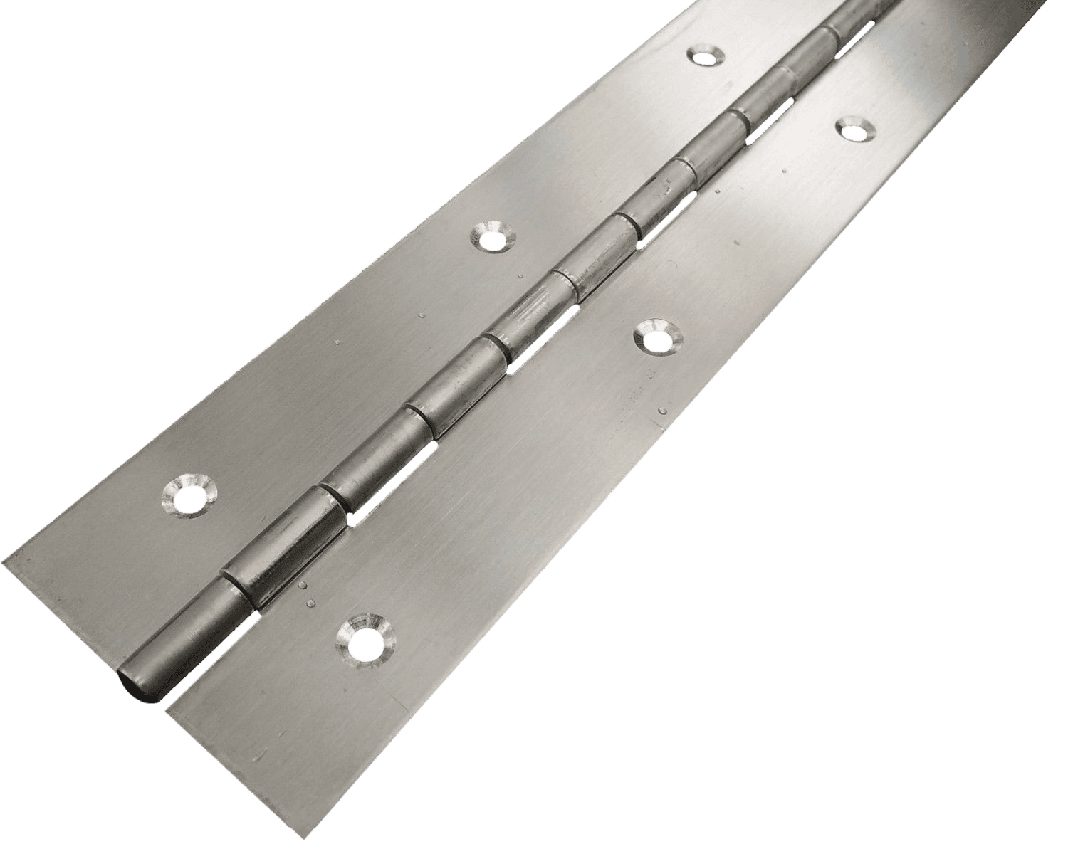 Geared continuous hinge