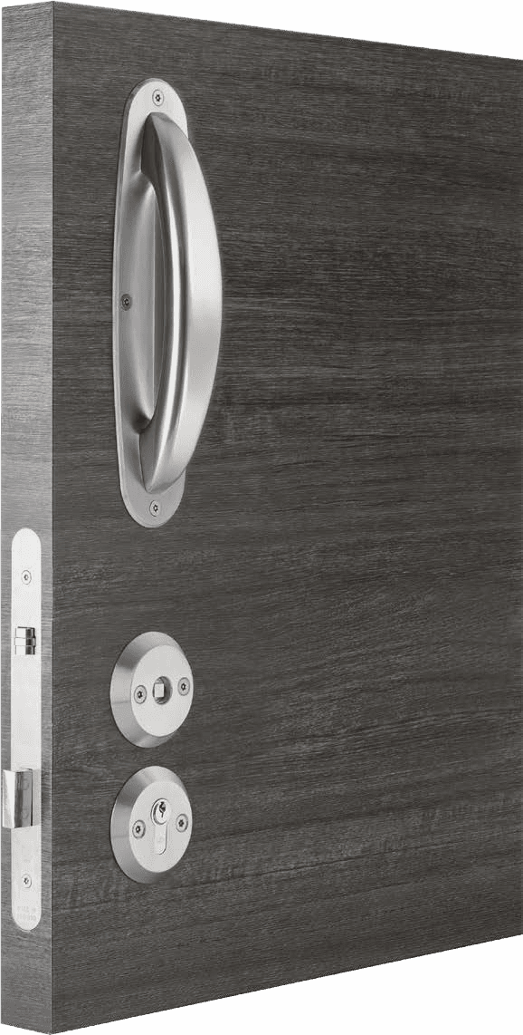 Bedroom lockset with secondary override