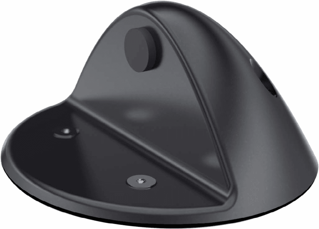 Floor-mounted door stop — four-fixing design
