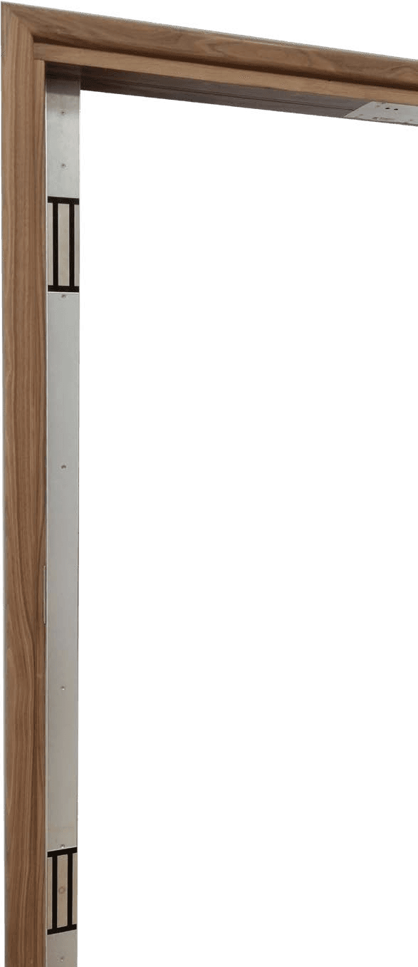 Twin magnetic lock for vertical frame mounting