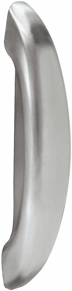 Bolt-fixed ergonomic pull handle