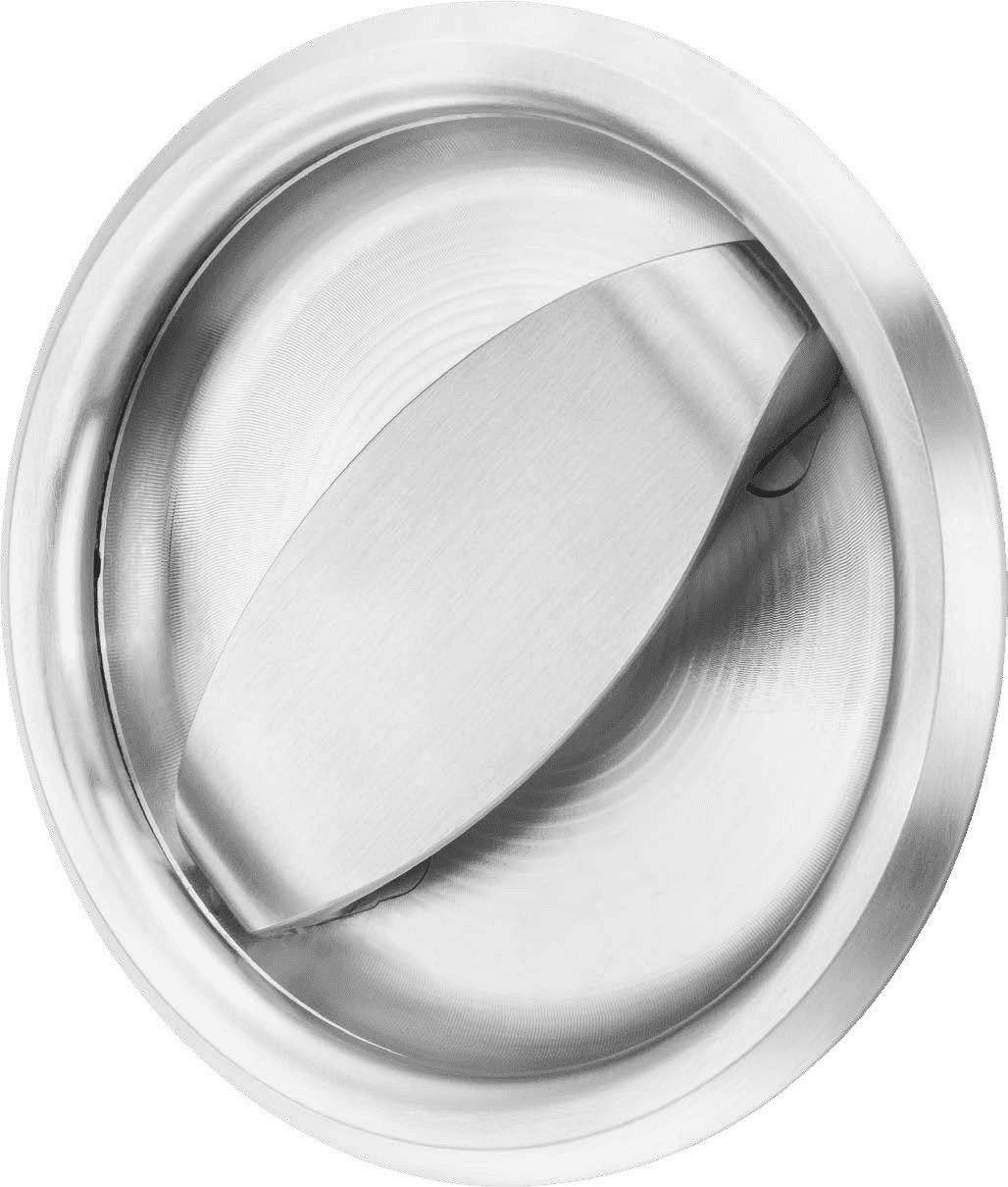 Recessed thumb turn