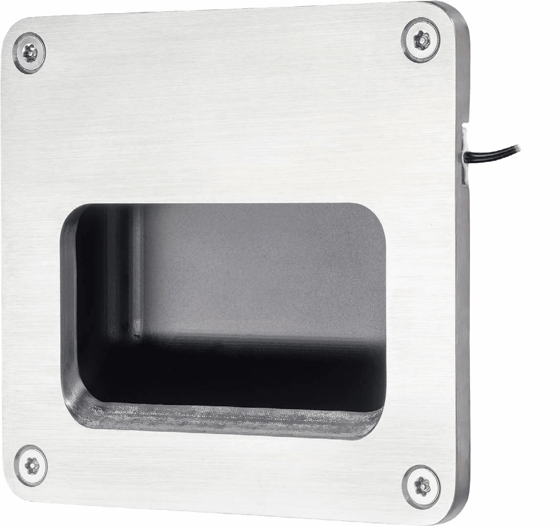 Recessed electro pull handle