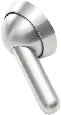 Lever handle half set