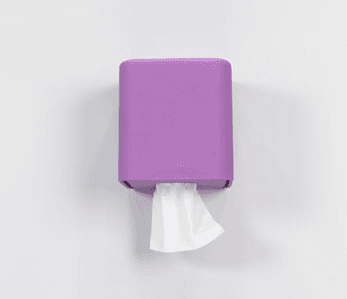 Soft tissue dispenser — purple