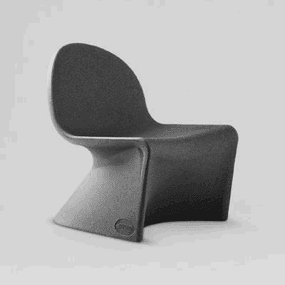 Moulded lounge chair