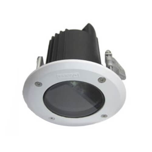 Recessed weatherproof emergency light