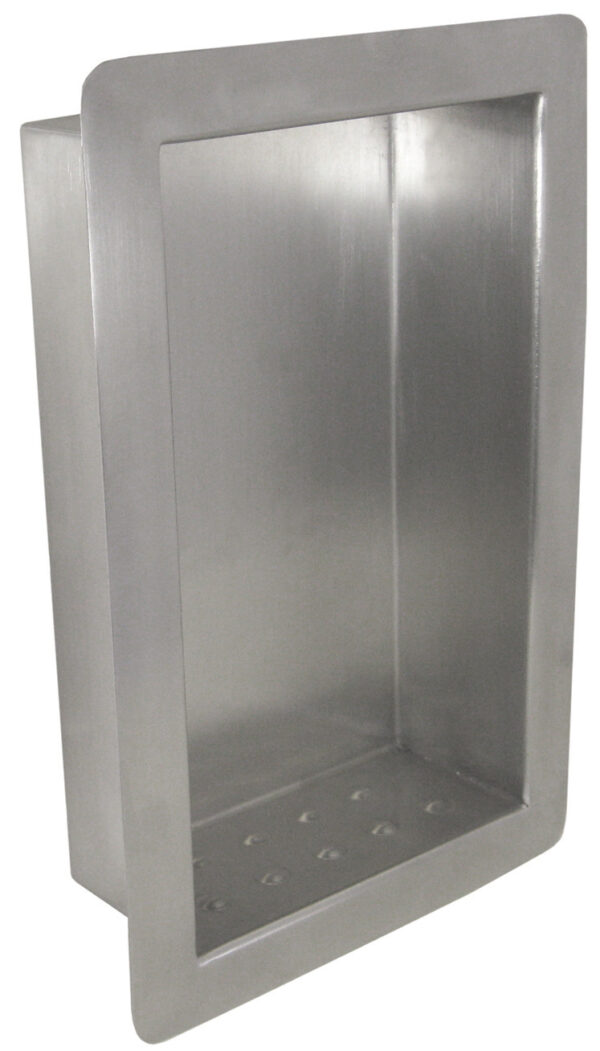 Metlam Anti-Ligature Recessed Soap & Shampoo Holder