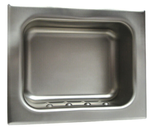 Metlam Anti-Ligature Heavy Duty Recessed Soap Holder